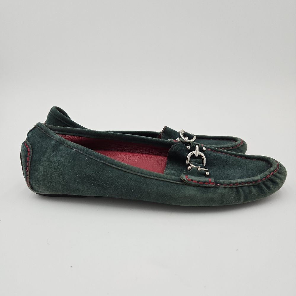 Donald J Pliner Women's Blue/Green Loafers Size 9